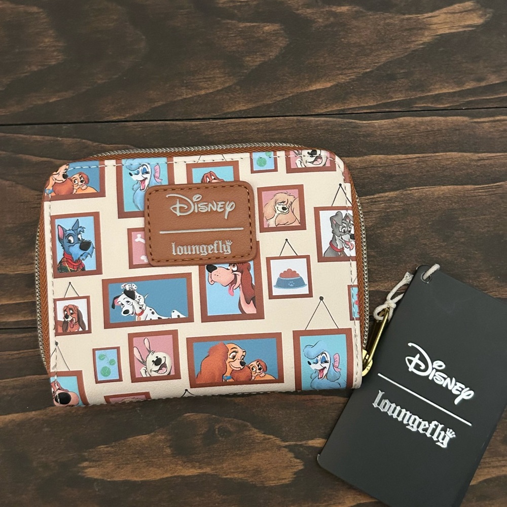 Loungefly Disney Dog’s Gallery mini backpack and mini wallet - Picture 6 of 8